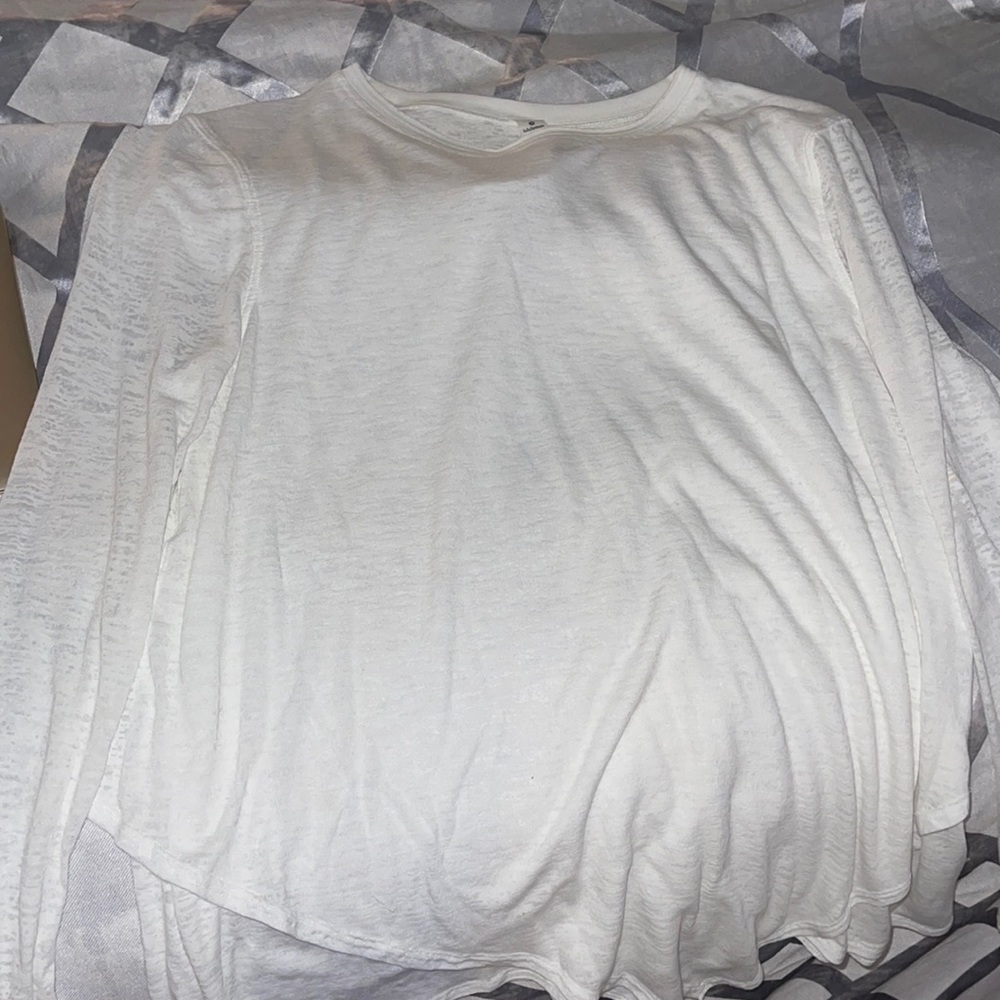 Lululemon white long sleeve